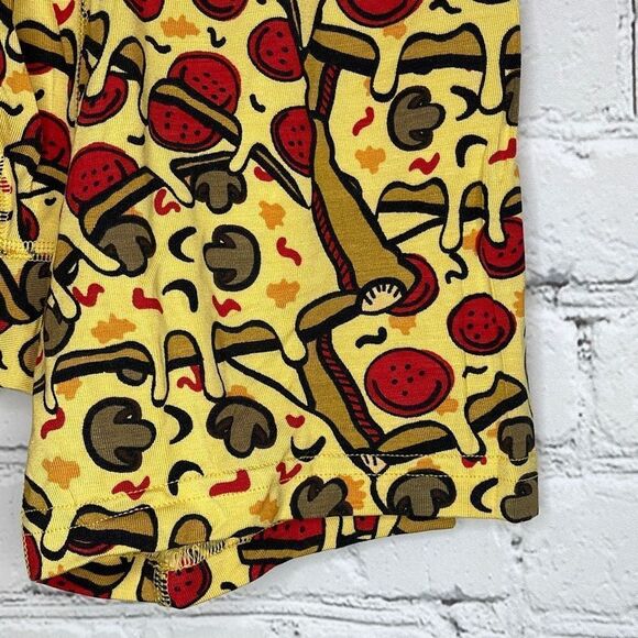 MeUndies Men’s Yellow Red Pizza Boxer Briefs size small New no tags Pepperoni - Picture 2 of 4